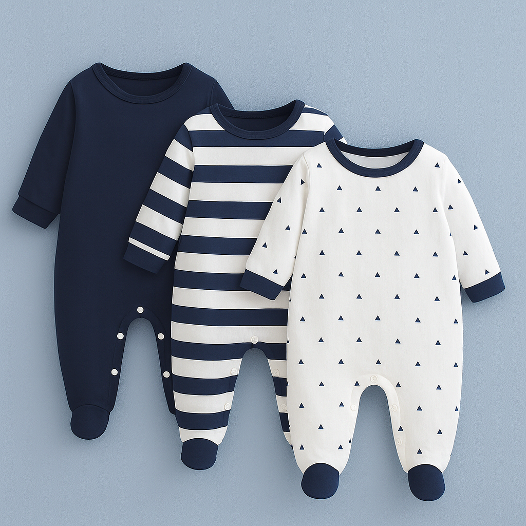 Baby Boy Footies