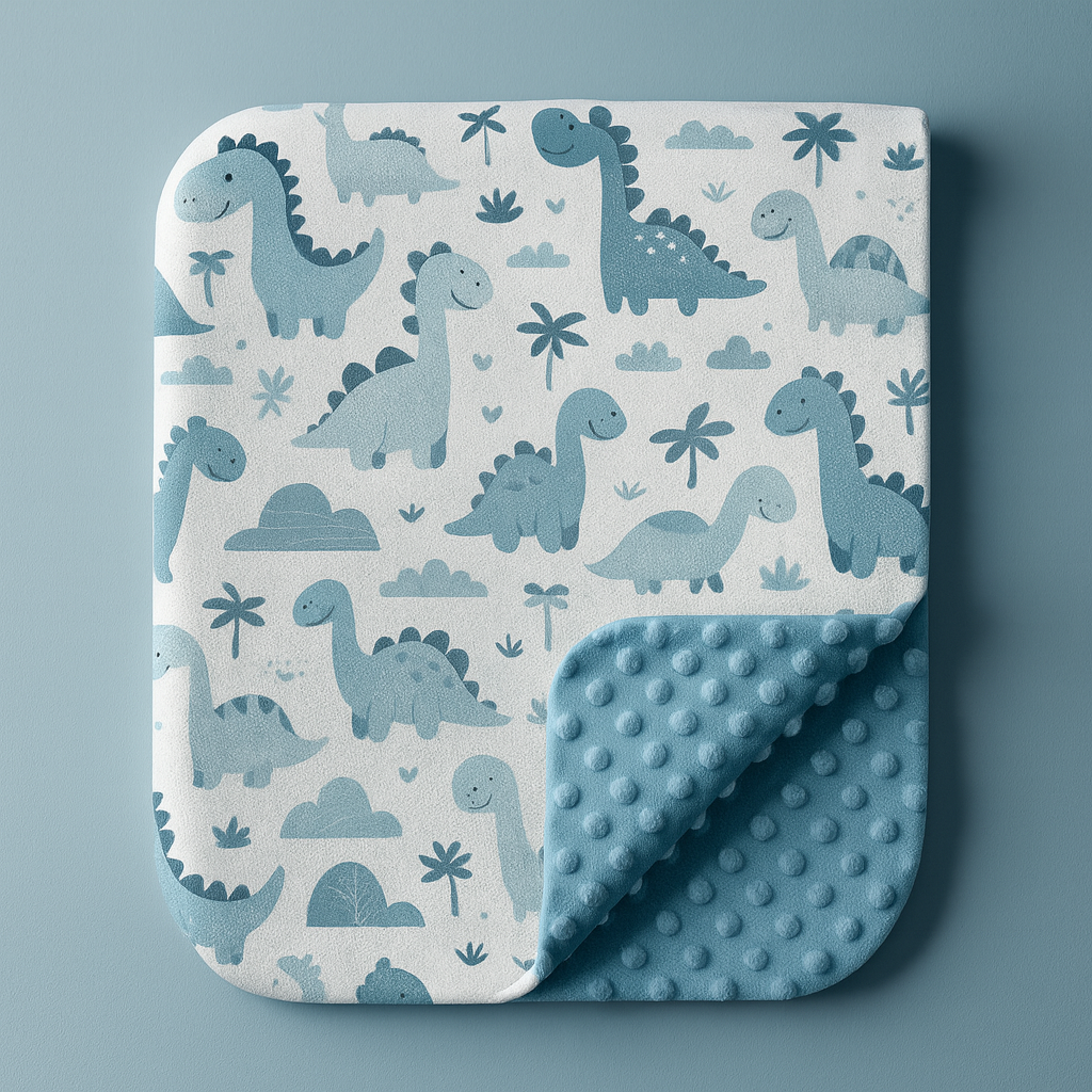 Baby Boy Receiving Blanket