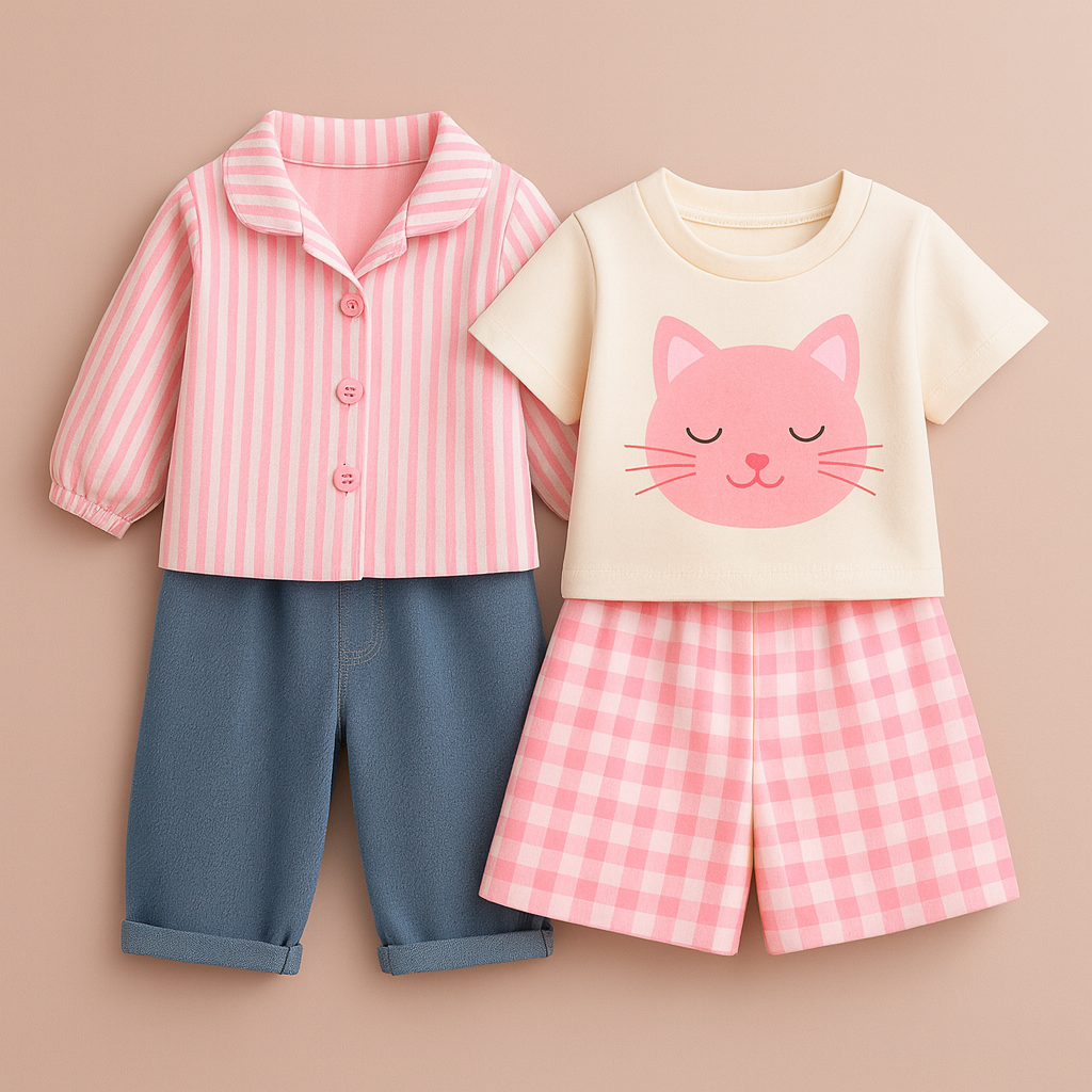 Baby Girl Clothes Set
