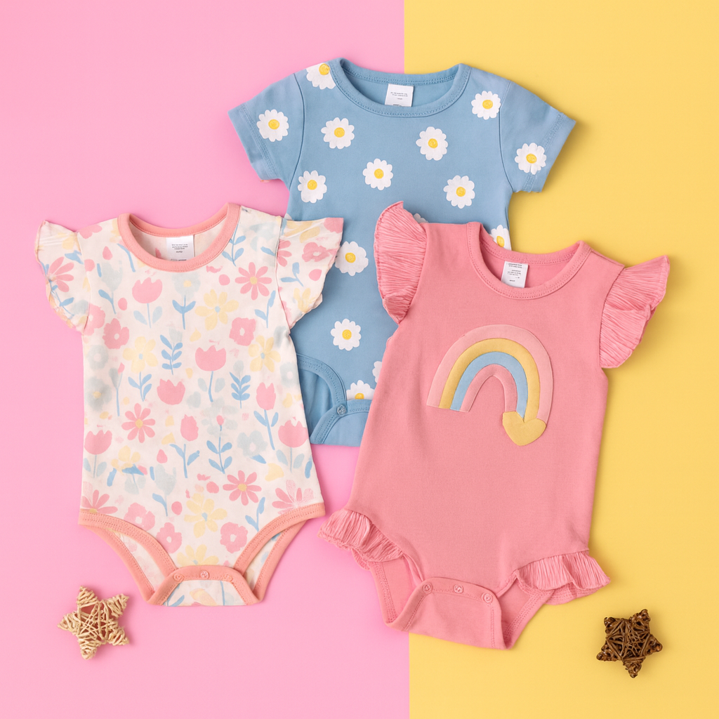 Baby Girl Rompers