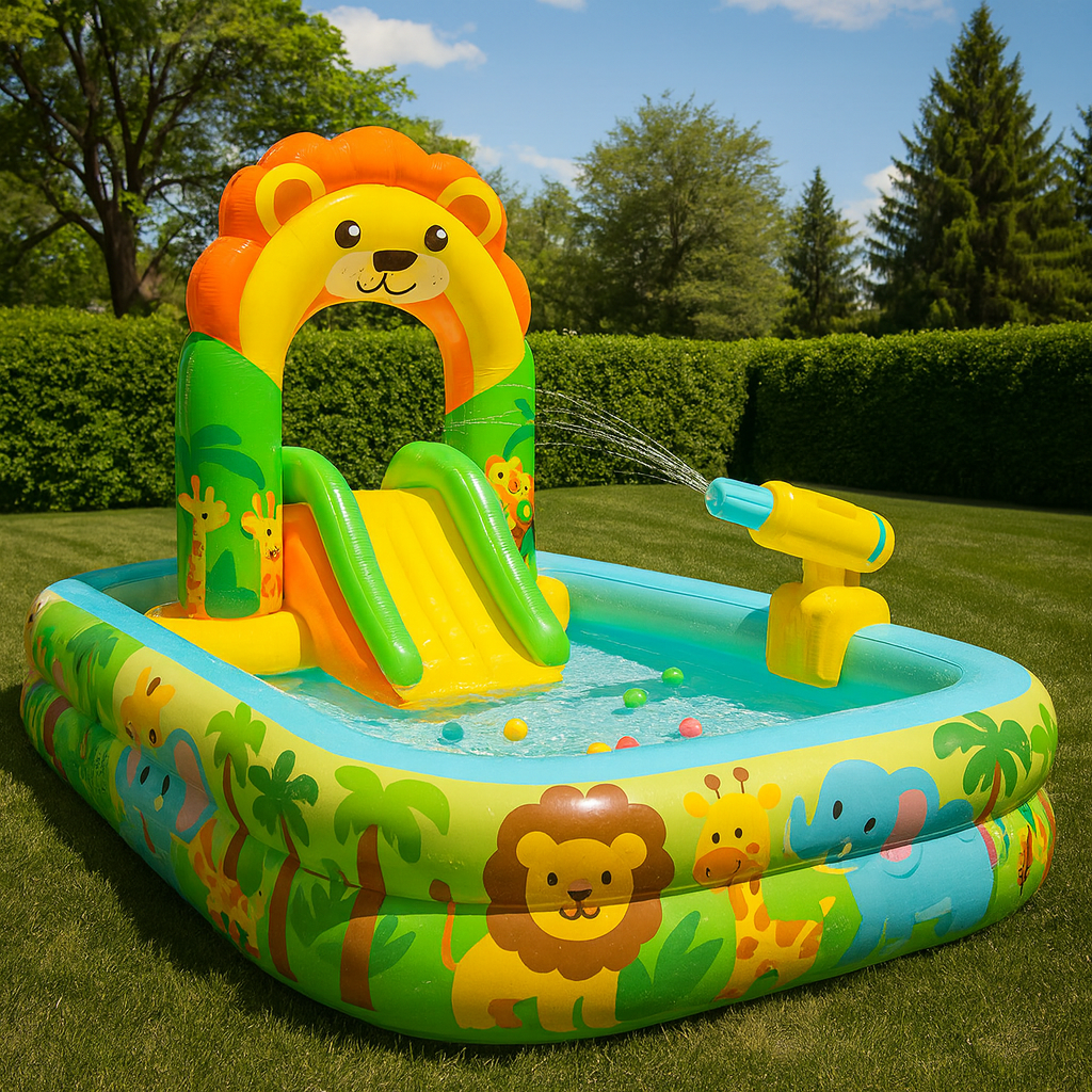 Fun Lawn Water Slides Pools