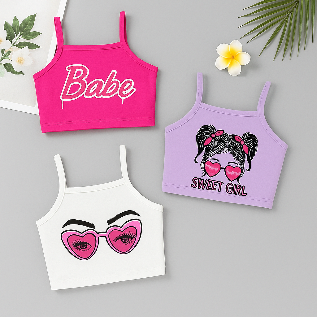 Girl’s Crop Tops