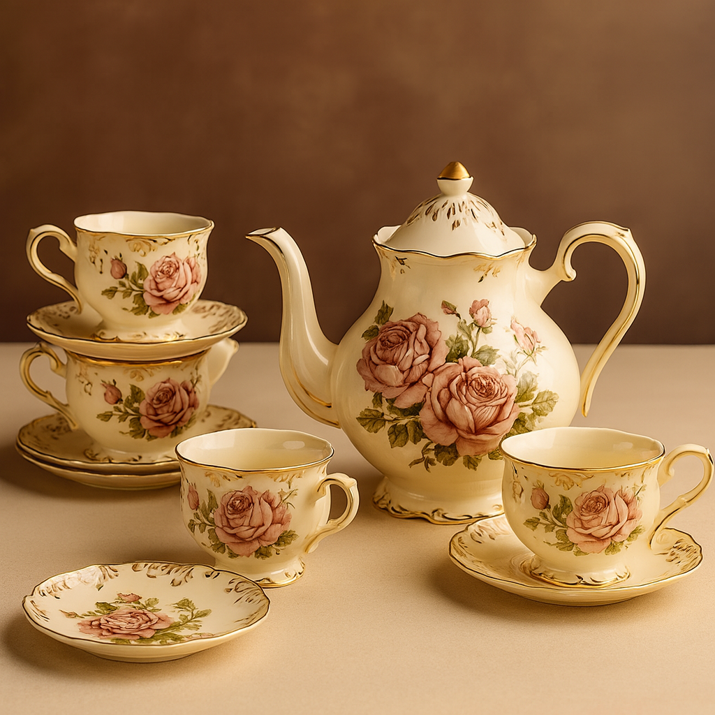 Tea Cups, Pots Kettle & Glasses sets