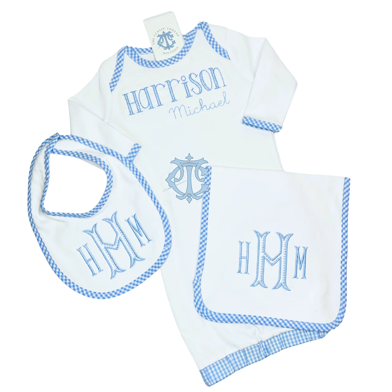 Baby Boy Bibs & Burp Cloths