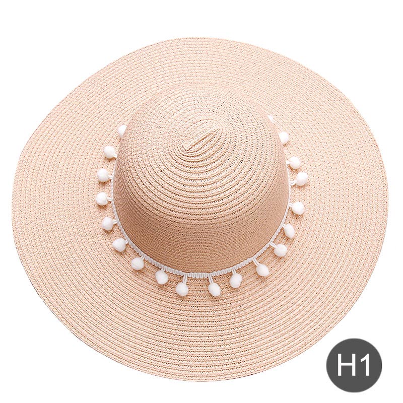 Women’s Big Eaves Straw Sun Hat – Stylish & Protective for Spring and Summer