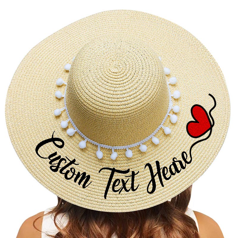 Women’s Big Eaves Straw Sun Hat – Stylish & Protective for Spring and Summer