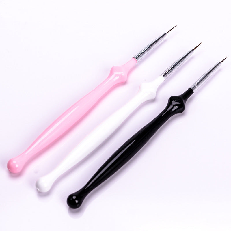 Nail carving brush three sets of carved pen set