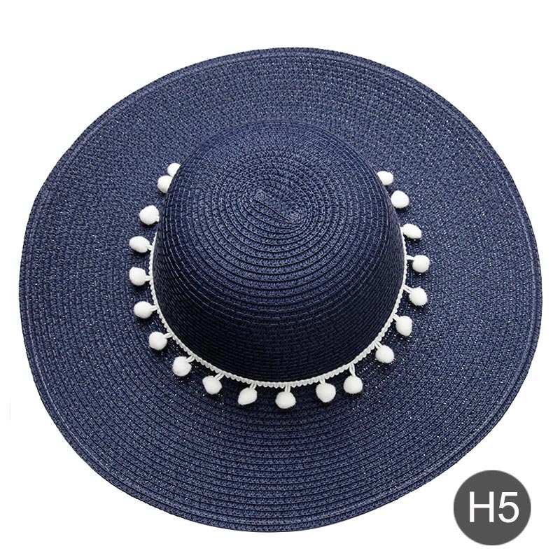 Women’s Big Eaves Straw Sun Hat – Stylish & Protective for Spring and Summer