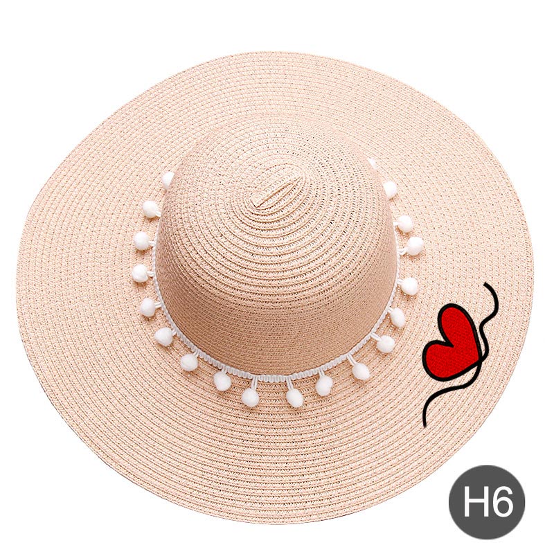 Women’s Big Eaves Straw Sun Hat – Stylish & Protective for Spring and Summer