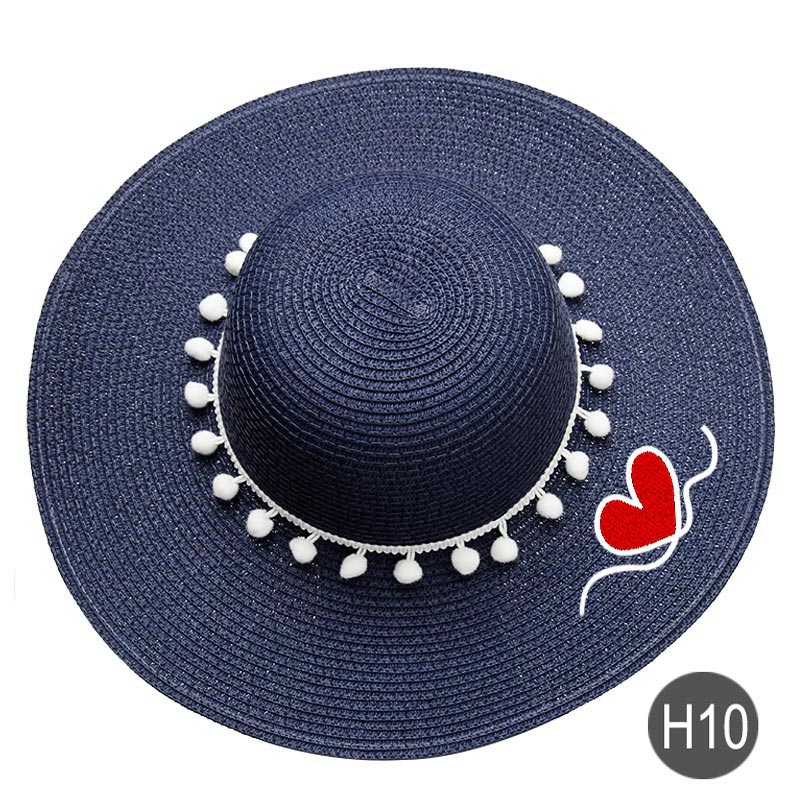 Women’s Big Eaves Straw Sun Hat – Stylish & Protective for Spring and Summer