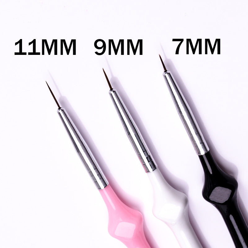 Nail carving brush three sets of carved pen set