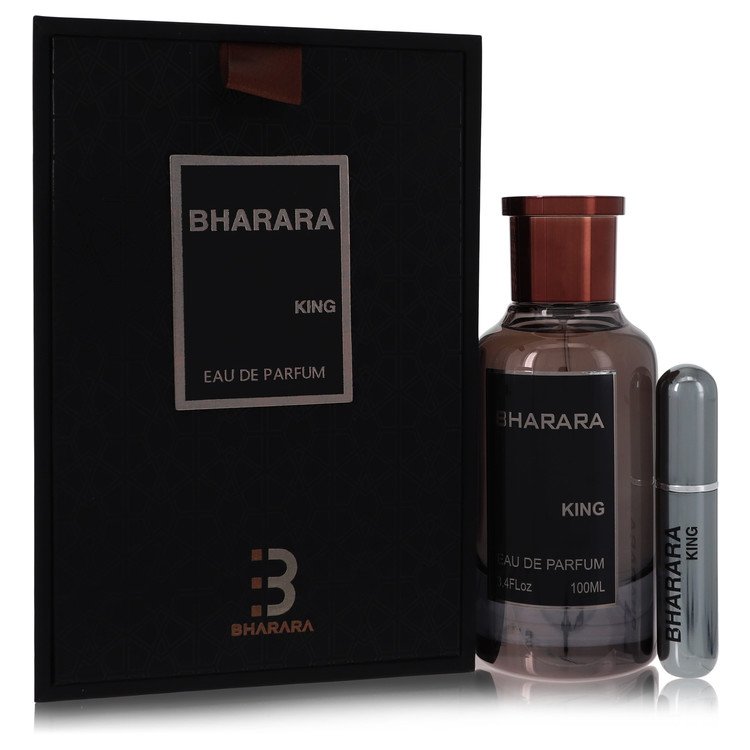 Bharara King by Bharara Beauty Parfum Spray + Refillable Travel Spray 3.4 oz for Men