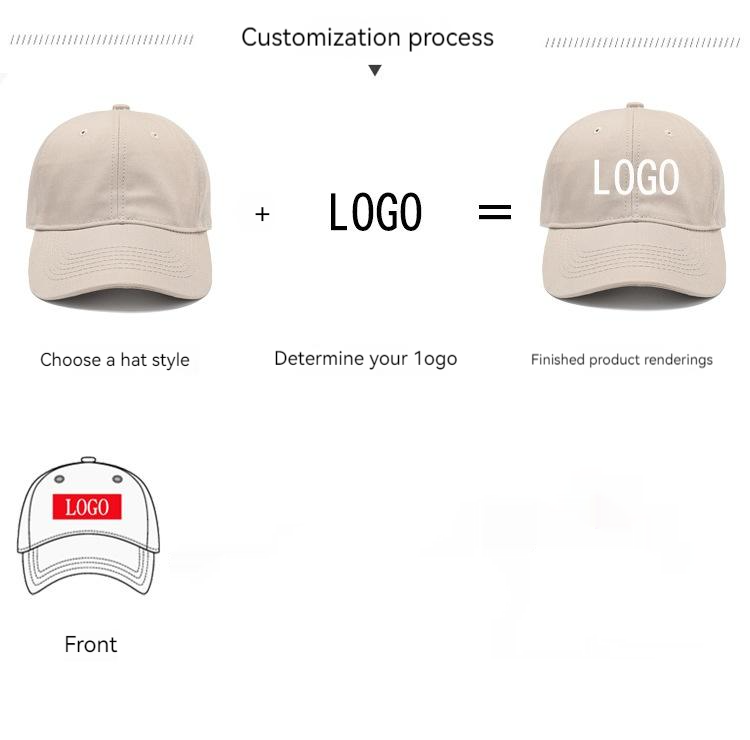 Custom Embroidered Soft Top Hat – Blank Advertising & Sun Protection Cap