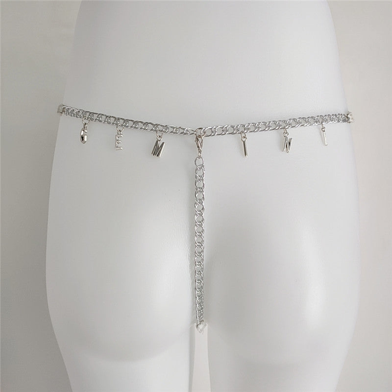 Customized Thong Waist Chain  Body Chain
