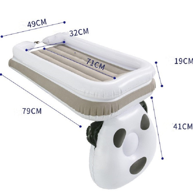 Inflatable Baby Travel Car Bed