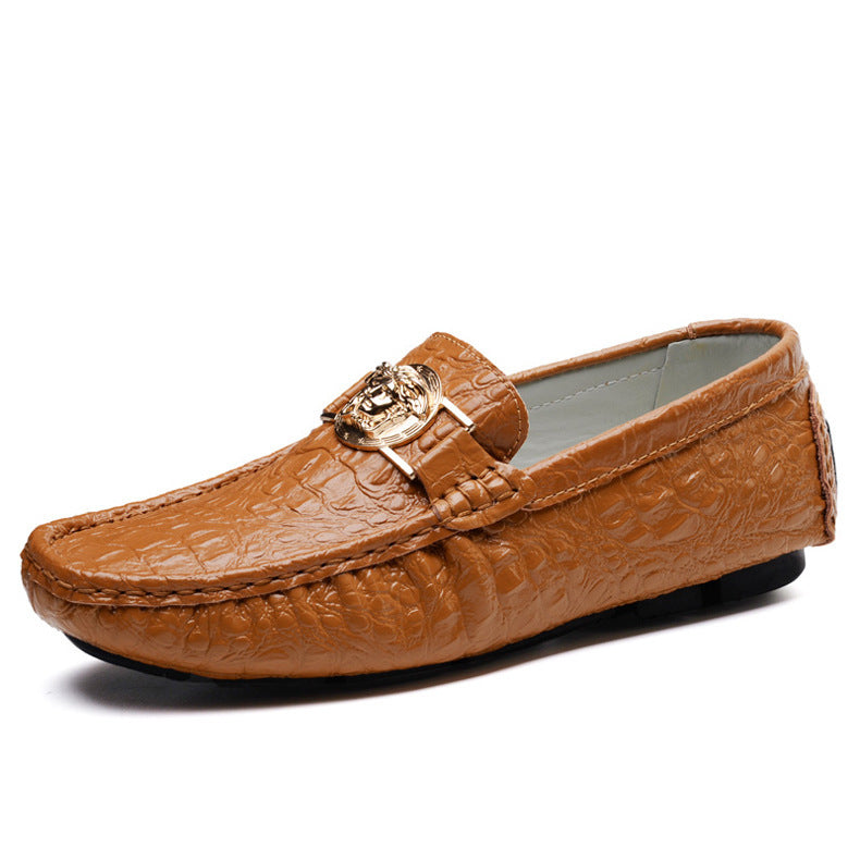 Large Flat Soled Boat Shoes for Men