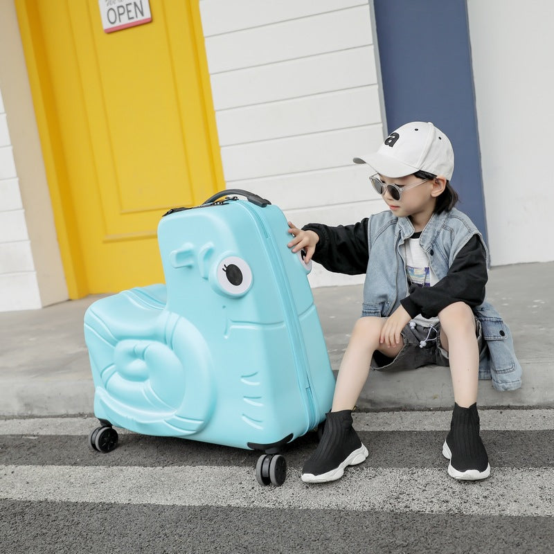 Sit-on Trolley Suitcase