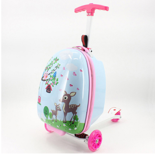 Children's Trolley Scooter Luggage
