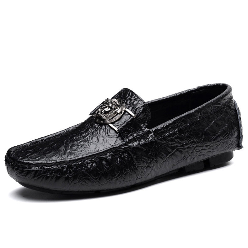 Large Flat Soled Boat Shoes for Men