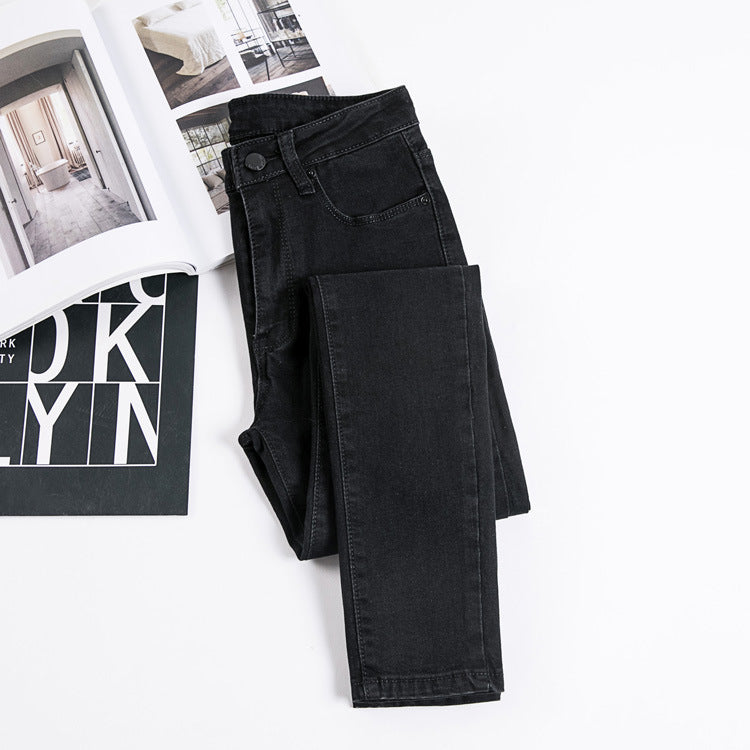 Korean High Waist Jeans for Women