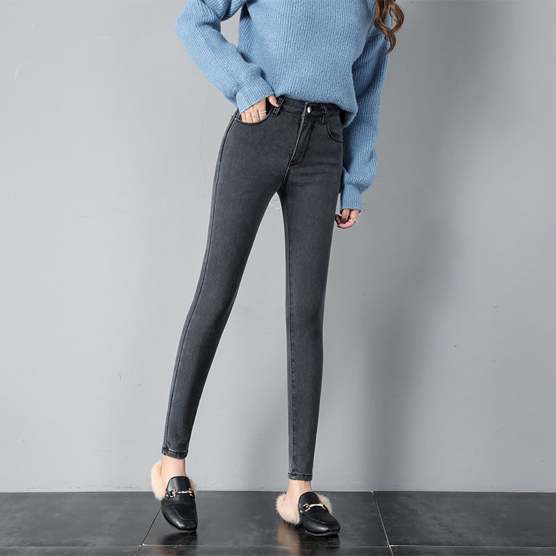 Korean High Waist Jeans for Women