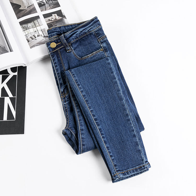 Korean High Waist Jeans for Women