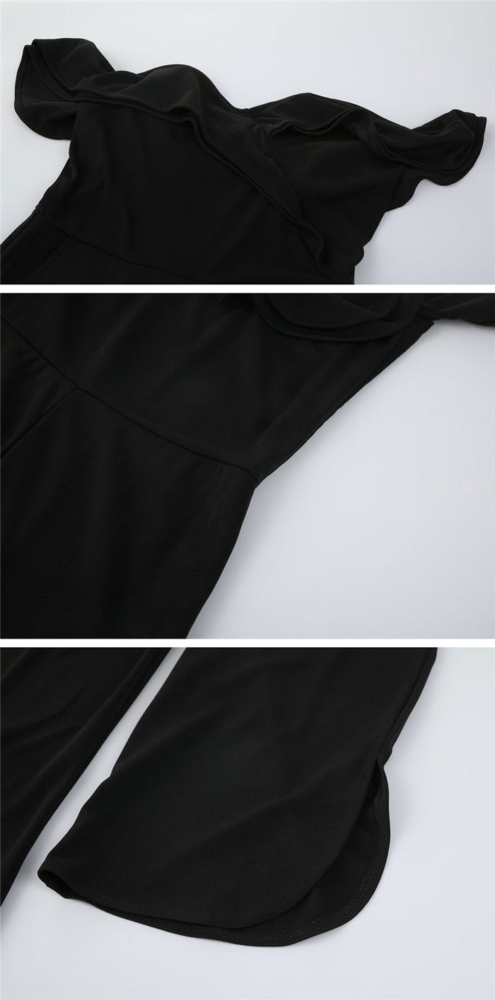 Women's Open Shoulder Jumpsuit
