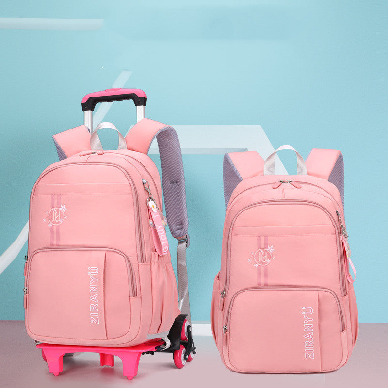 Removable Kids Trolley Backpack