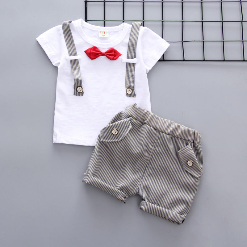 Baby Boy Suit Summer Short Sleeve Boy Shorts