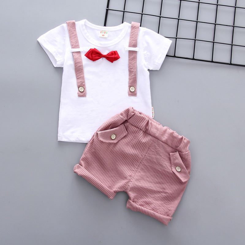 Baby Boy Suit Summer Short Sleeve Boy Shorts