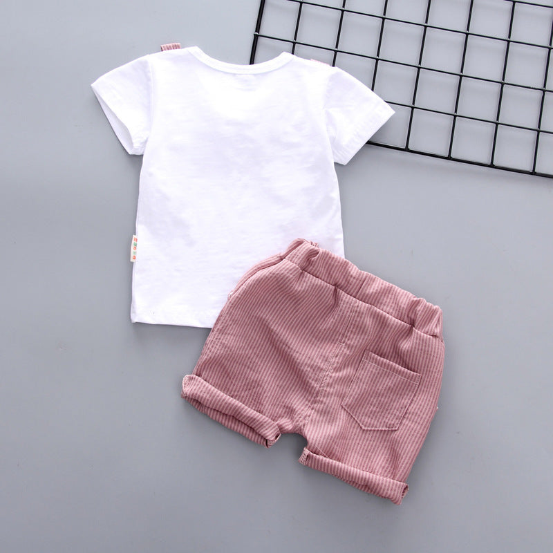 Baby Boy Suit Summer Short Sleeve Boy Shorts