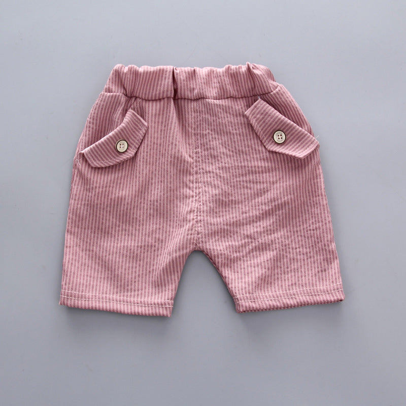 Baby Boy Suit Summer Short Sleeve Boy Shorts