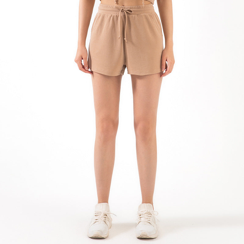 Lace Loose Women's Shorts for Fitness and Yoga