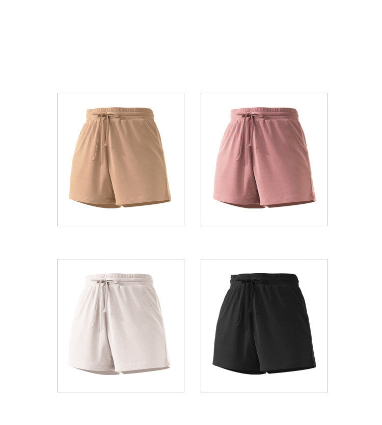 Lace Loose Women's Shorts for Fitness and Yoga