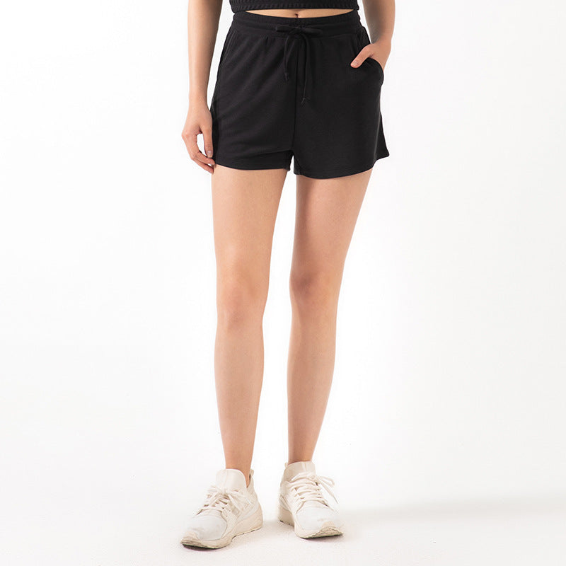Lace Loose Women's Shorts for Fitness and Yoga