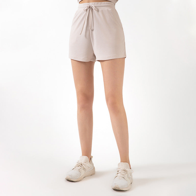 Lace Loose Women's Shorts for Fitness and Yoga