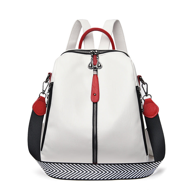 Soft Leather Fashion Backpack for Women
