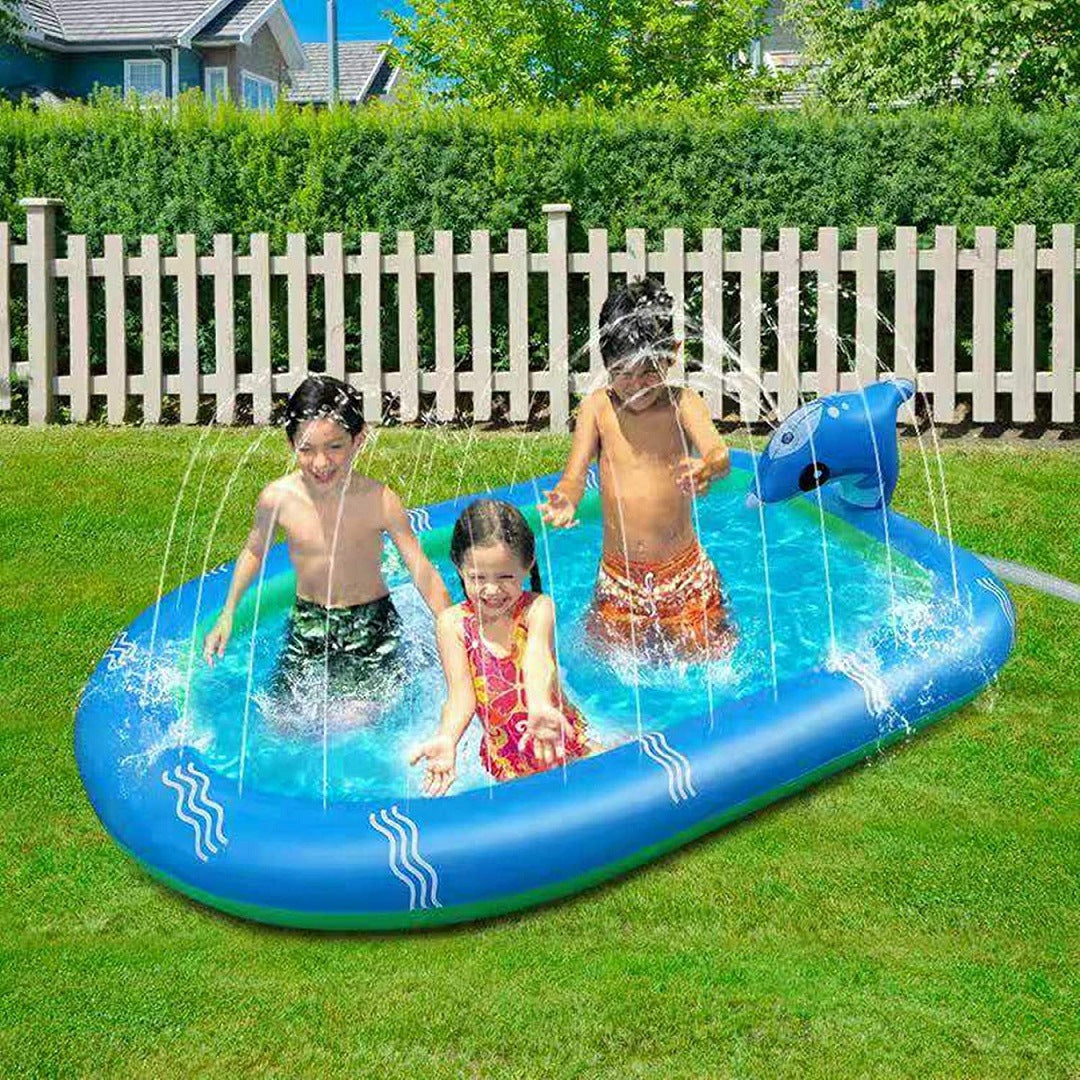 Inflatable Dolphin Pool