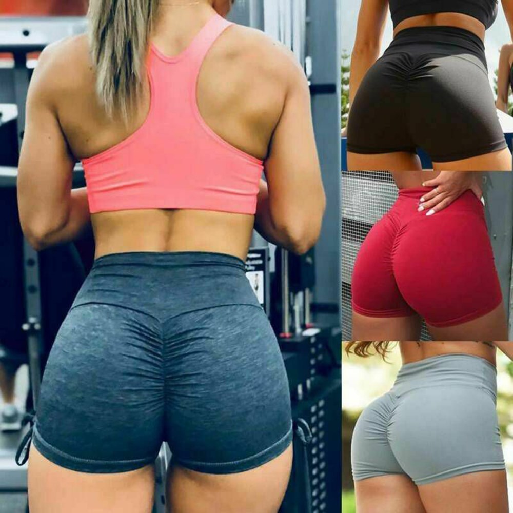 Slim Fit Fitness Shorts for Women