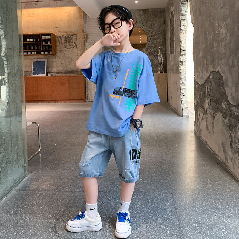 Handsome Boys Short Sleeve Summer Tops