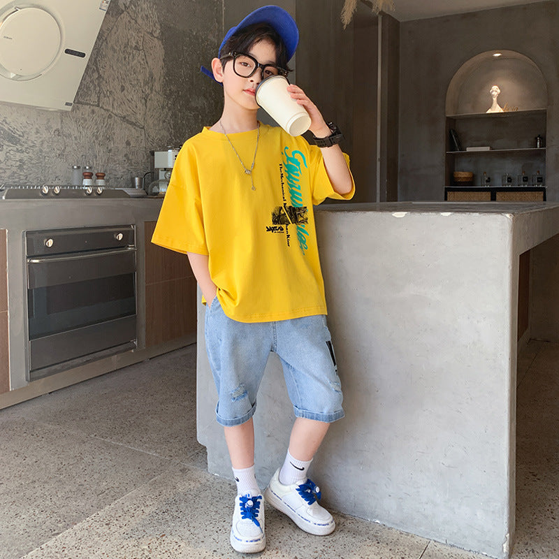 Handsome Boys Short Sleeve Summer Tops
