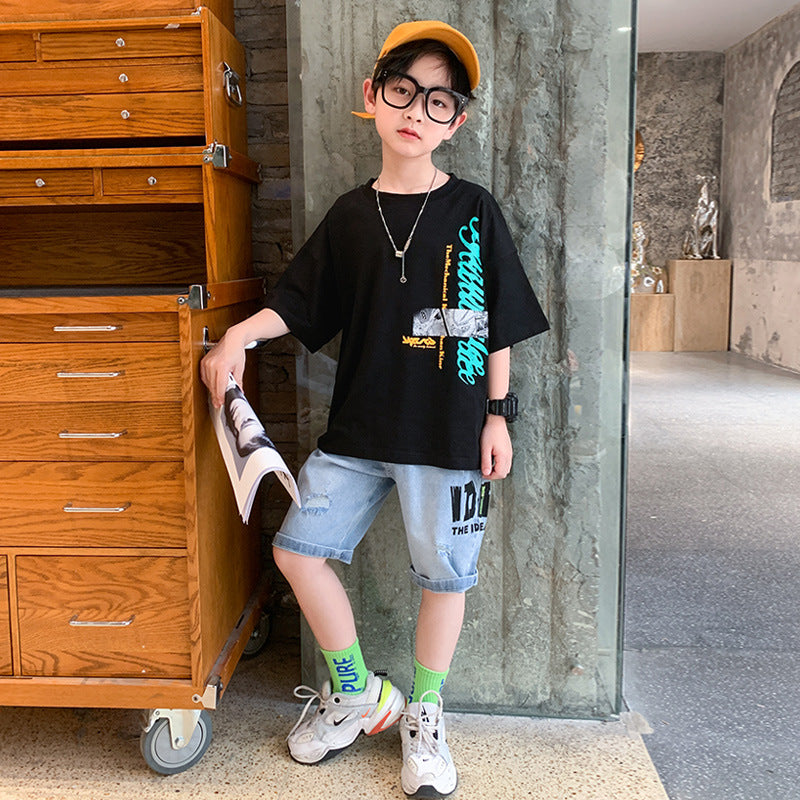 Handsome Boys Short Sleeve Summer Tops