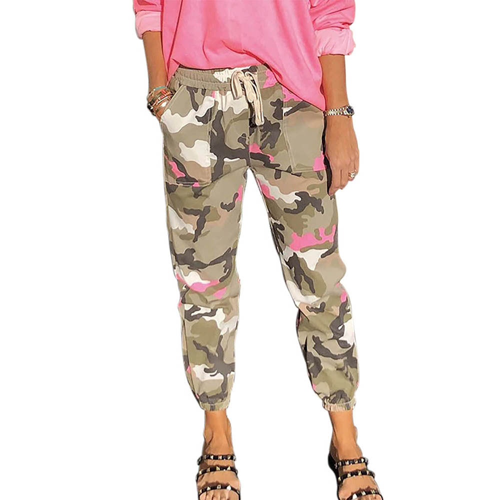 Camouflage Casual Pants for Women
