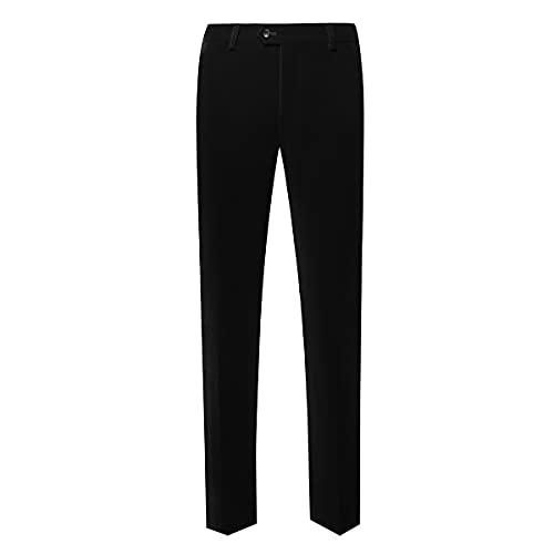 Velvet 3 Piece Men's Tuxedo Suit, Black