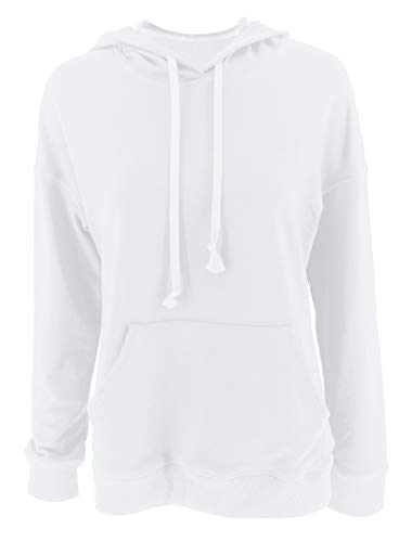 Solid Lightweight Sweatshirt