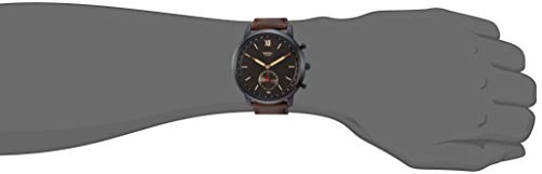 Fossil Men's Hybrid Smart Watch - Black/Brown