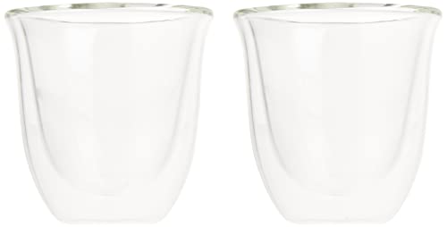 DeLonghi Thermo Espresso Glasses - Set of 2