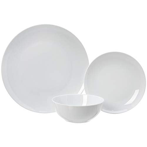 Amazon Basics Kitchen Dinnerware Set-18-Piece