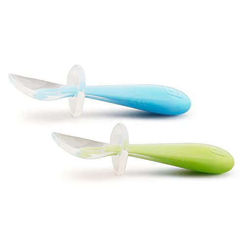 Munchkin Silicone Trainer Spoons 4pk