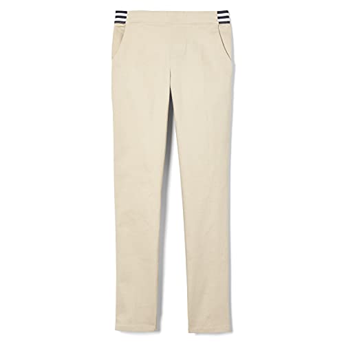 Stretchy Pull-on Khaki Pants